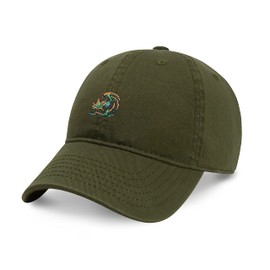 Shenron Dragon Dad Hats Eternal Dragon God Meme Classic Original Design Baseball Caps Funny Hats for Men Women Teens Unisex (Dragon Army Green)