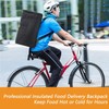 Trail maker Insulated Food Delivery Backpack with Drink Cup Holders,