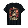 Chicana Con Sazón Vaquero Rodeo Art T-Shirt