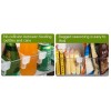 TIKA 8 Refrigerator Storage Organizer Set - Partition Board Shelf
