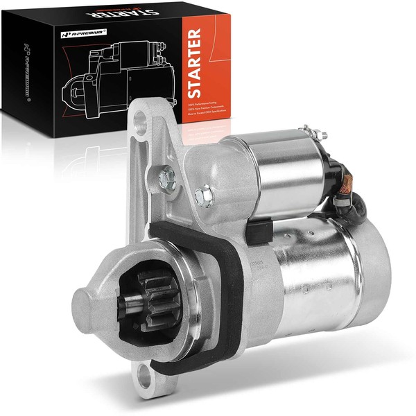 A-Premium Starter Motor Compatible with Nissan Sentra 2009-2012, Cube 2011-2013,