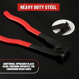 SPEEDWOX 31PCS CV Joint Boot Clamp Pliers with Stainless Steel Band Clamps Locking Metal Cable Zip Ties Kit CV Boot Clamp Tool for Most Cars Car Banding Tools Kit Set Auto Repair Tool