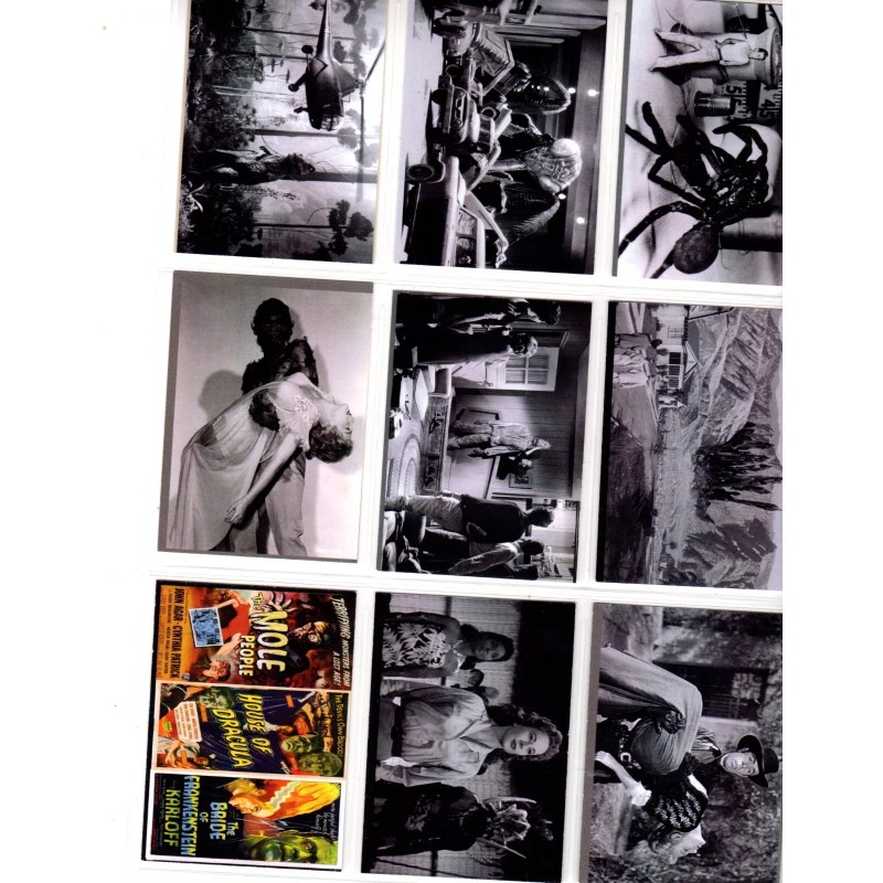 UNIVERSAL MONSTERS SET CUSTOM TRADING CARD 90 CARDS SET