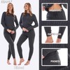 Keanu Ladies Ribbed Lounge Set - Casual Top with Leggings,