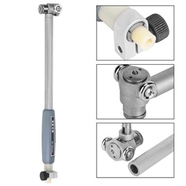 Hilitand Dial Bore Gauge Indicator with Tip Kit Aluminum Alloy Inner Diameter Meter Diameter Gauge Rod Measuring Range (35-50mm), Measuring Tool