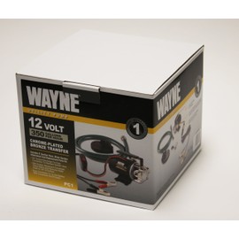 Wayne 57716-WYN1 PC1-12V Bronze Plated Transfer 350 Gallons Per Hour-Portable Multi-Use Pump