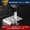 RekiLife Clamps, C-Shaped Clamps, Desk, C-Shaped, Fixing Hardware, Small, Furniture,