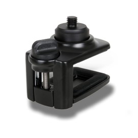 Photecs® Universal Table Clamp with Removable Adaptor UNC 1/4 Inch to 3/8 Inch Mounting for Camera, Micro, Lights etc., Clamping Span 10-30 mm