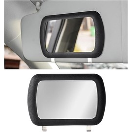 1PC Car Sun Visor Vanity Mirror, Clip-on Automotive Makeup Sun-Shading Mirror, Vehicle Sun Visor Cosmetic Vanity Mirror for Women Girls, Universal Interior Car Accessories