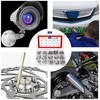 Rrina 150Pcs 304 Stainless Steel Flat Head Torx Security Machine