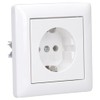 Complete Set GIRA Standard 55 Frame, Single – Pure White,