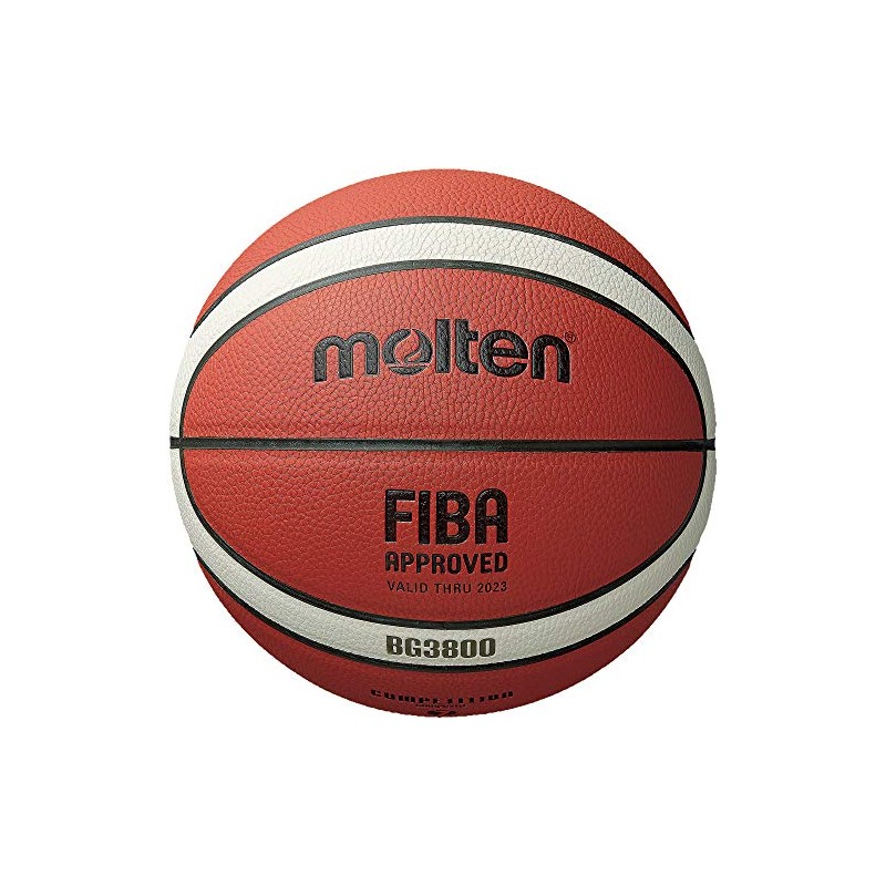 Molten BG3800 Series, Baloncesto para Interiores y Exteriores, Aprobado por