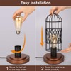 Touch Control Table Lamp, Industrial Bedside Lamp with 3-Way Dimmable