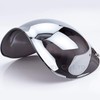 Smoke Tint Bubble Shield for 3-Snap Motorcycle Helmet (Chrome Mirror)