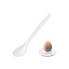 Egg Spoon 6pcs. Plastic mb