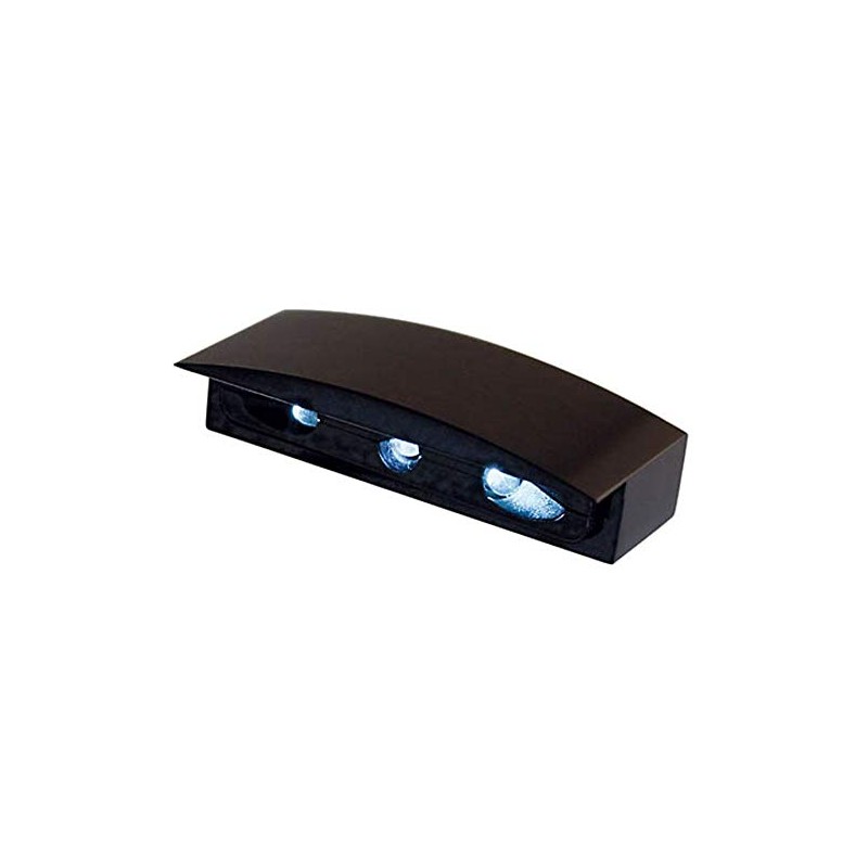Shin Yo Micro-LED-Nummernschildbel., Alu-Gehaeuse schwarz