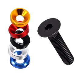 Screw Kit for StreamLight TLR-7, 7A, 7 SUB, 8, 8 SUB G, 9, 10, RM, and VIR II (1 Screw #4-40 and 5 Colored Washers)
