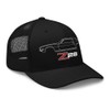 1970 Camaro Z28 Hat – Classic Muscle Car Embroidered Trucker