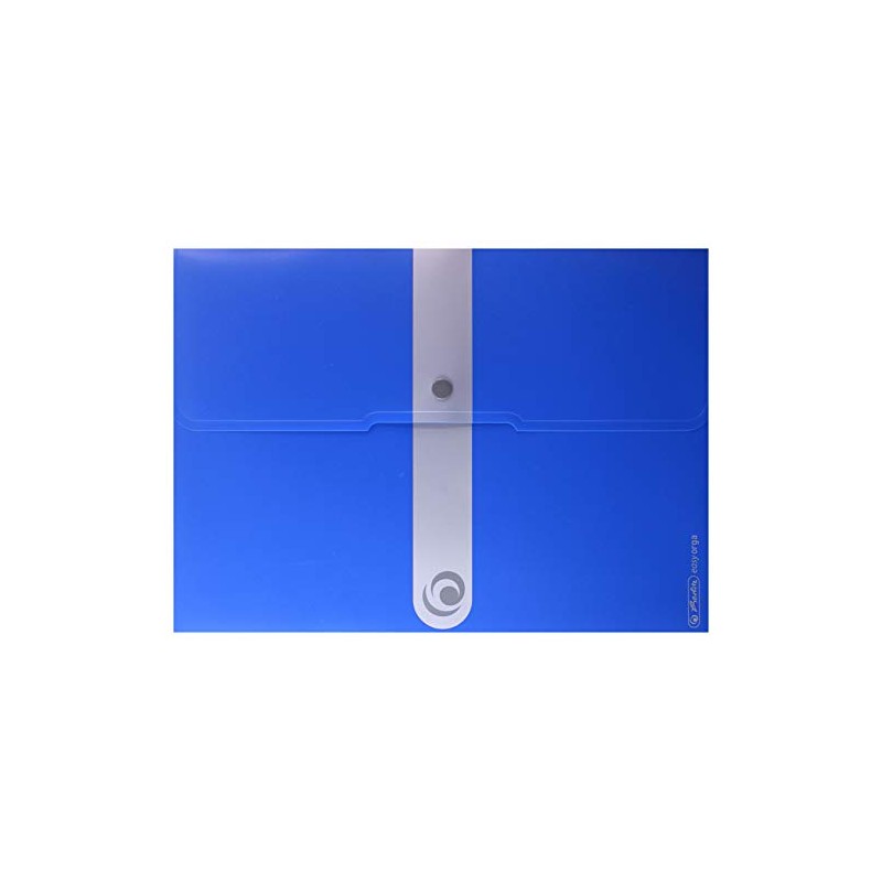Herlitz Ordner & Register – Folders (Blue, Polypropylene (PP), A4)