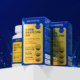 Vitamin Village [3 month supply] Vitamin Village Premium Enteric Coated Magnesium 400 3 month supply 90 tablets, 1 unit / [3개월분] 비타민마을 프리미엄 장용성 마그네슘 400 3개월분 90정, 1개