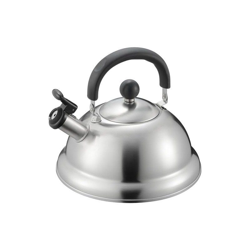 Wahei Freiz Enzo EM-055 Instant Boiling Wide Bottom Whistle Kettle,