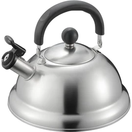 Wahei Freiz Enzo EM-055 Instant Boiling Wide Bottom Whistle Kettle, 6.6 gal (2.5 L), Induction Gas, Made in Japan