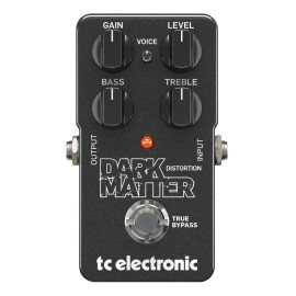 Pedal de efecto TC Electronic Dark Matter Distortion negro