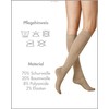 KUNERT Women's Knee Socks Soft Wool Cotton Soft, Beige-mel. 8320,