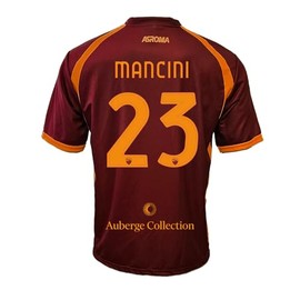 AS Roma Maglia Replica Ufficiale 25-26, Mancini, Taglia L