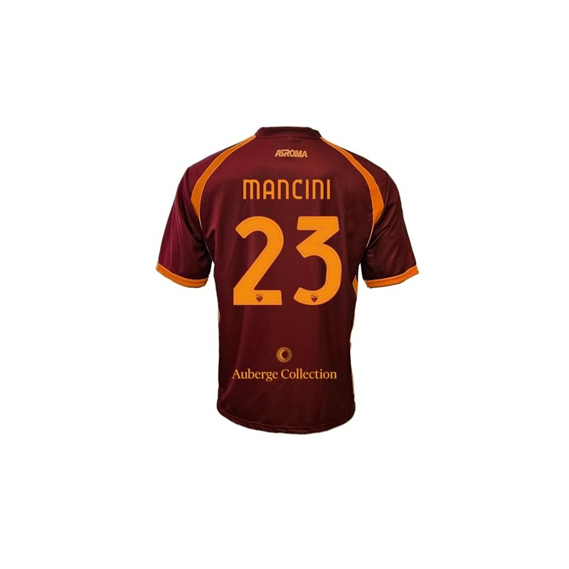 AS Roma Maglia Replica Ufficiale 25-26, Mancini, Taglia L
