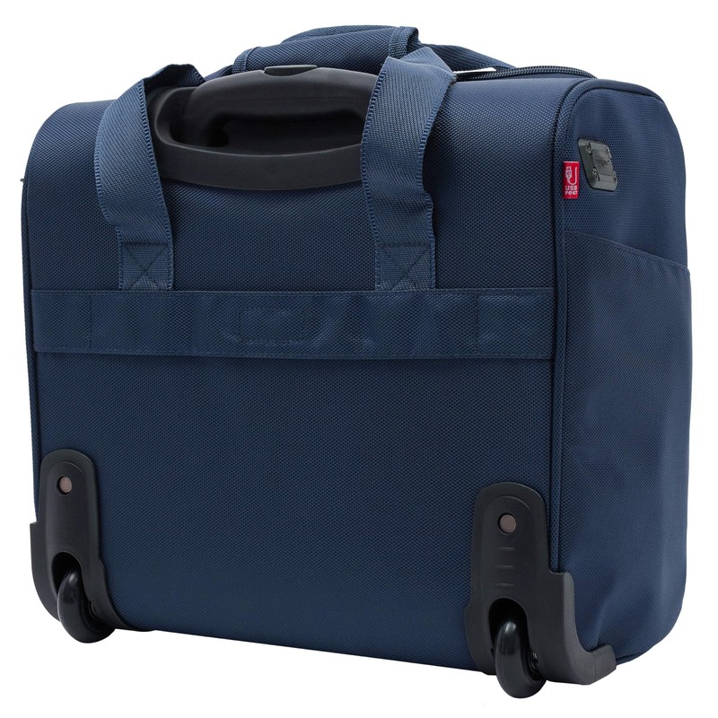 TPRC 15" Smart Under Seat Carry-On Luggage with USB Charging