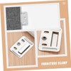 Gadpiparty Wpc Wall Panel Buckle 100pcs Stainless Steel Wall Panel