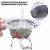 SUL Stainless Steel Kitchen Sink Strainer, Sink Food Catcher Clog-Free