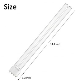 COOSPIDER UV 38 Watts UV Light Replacement Bulb without Ozone for CTUV-38
