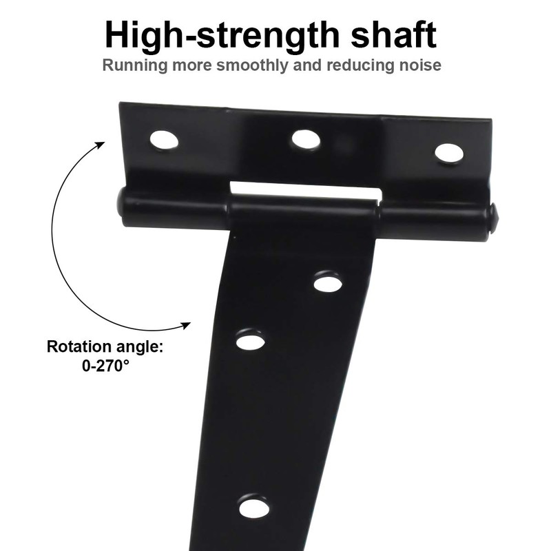 AvoDovA 2 Pcs Heavy Duty Tee Hinge, 150mm 6 inch