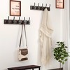 Dseap Wall Mounted Coat Rack: 16" Hole to Hole, Coat