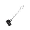 T Bar Row Platform with Chain Carabineer Clips Core Muscles