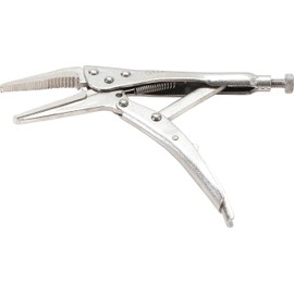 BGS 474 | Locking Long Nose Grip Pliers | 170 mm