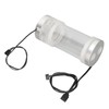 Water Cooling Tank 200ML Temperature Display RGB 160mm G1/4 Cylindrical