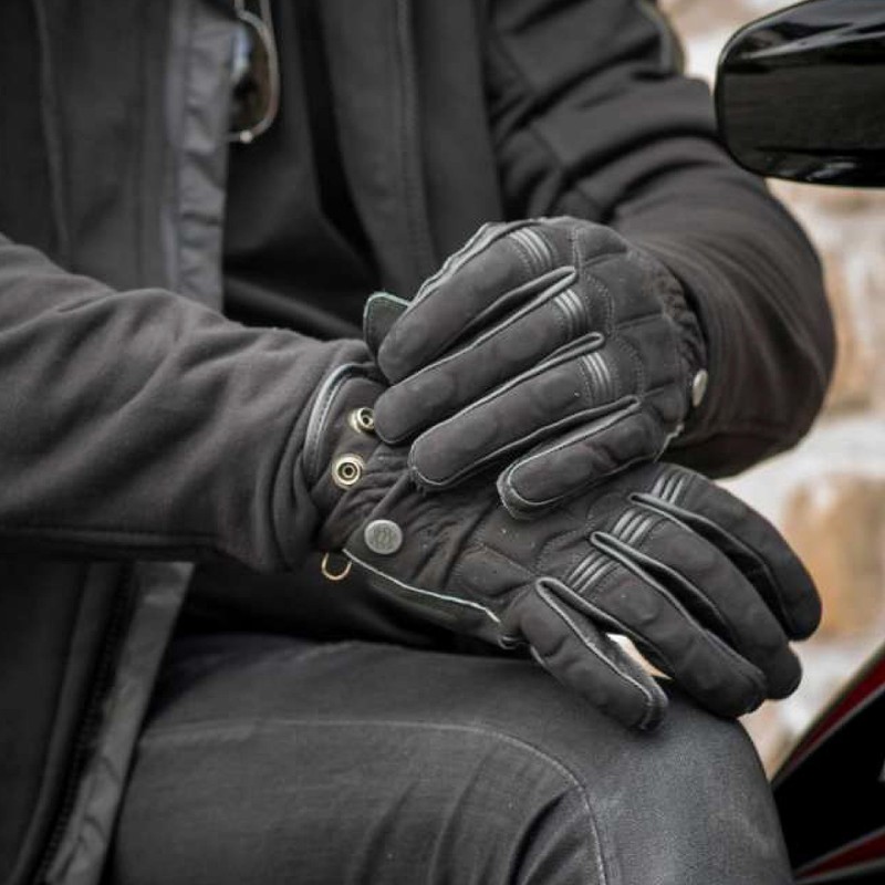 Mycl Turell Motorcycle Gloves Cross Stitch - Men's Motorcycle Gloves