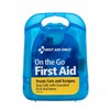 First Aid Only *NEW* Mini Clear Blue Plastic 29-Piece First