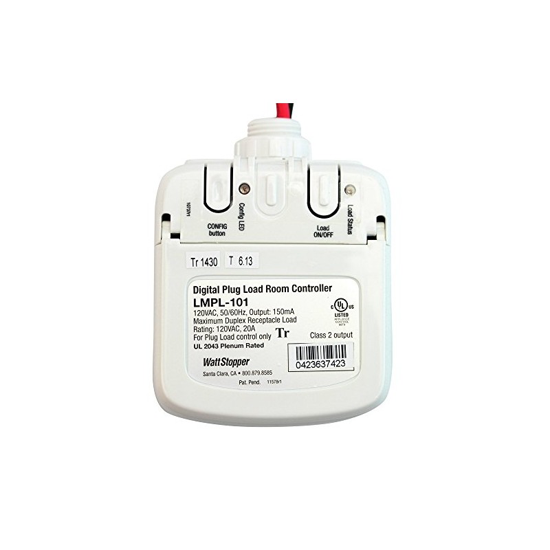 Watt Stopper LMPL-101 Digital Plug Load Room Controller 120V RJ-45