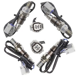 Sangyue 4X Oxygen O2 Sensor 1 & 2 for 2007 2008 2009 Jaguar XK XKR Vanden Plas 4.2L Upstream + Downstream
