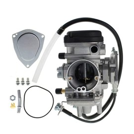 Kodiak 450 Carburetor Yamaha YFM450 Carb 4X4 4WD 2003 2004 2005 2006 ATV With Intake Boot Joint And Throttle cable