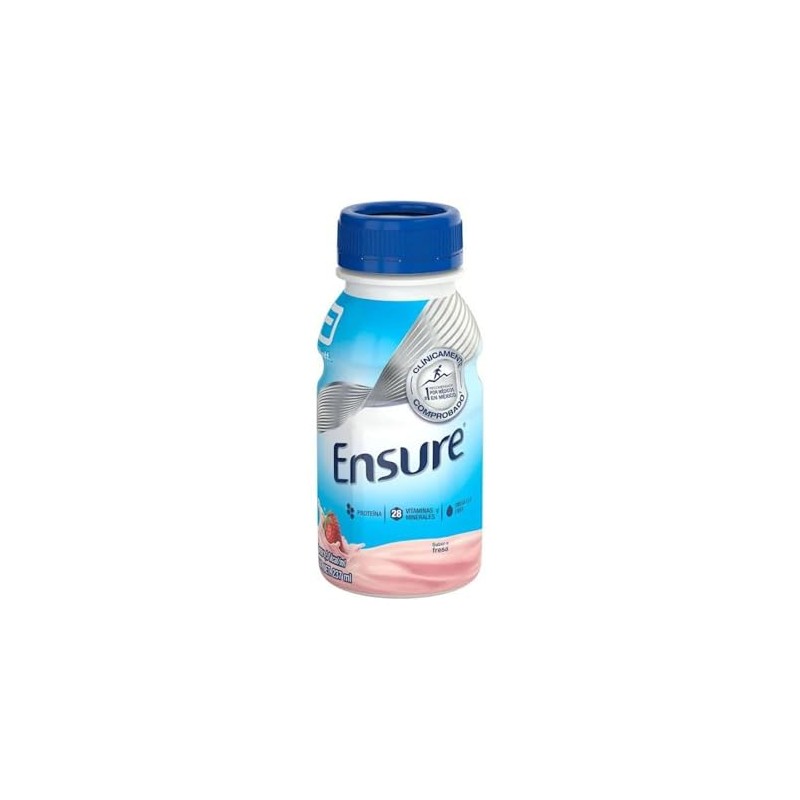 Abbott - Abbot Ensure, Sabor Fresa - 16 Envases de
