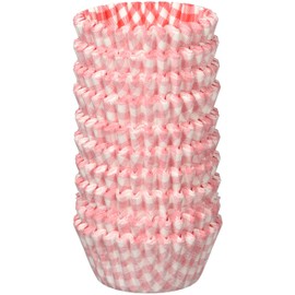 Endoshoji TKG XOC0228 Oven Case, Side Dish Cup, Cute Checkered Pattern, No. 8 Deep Opening, Red, Bottom Diameter x Height 1.9 x 1.2 inches (48 x 31 mm), Heat Resistant: 1.6 - 70°F (-40 - 180°C), 250
