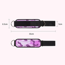 JZS Fitness Ankle Straps, Ankle Wrist for Cable Machines and Resistance Bands, Work Out Cuff Attachment for Home & Gym Workouts Glute Kickbacks, Leg Extensions(Green)