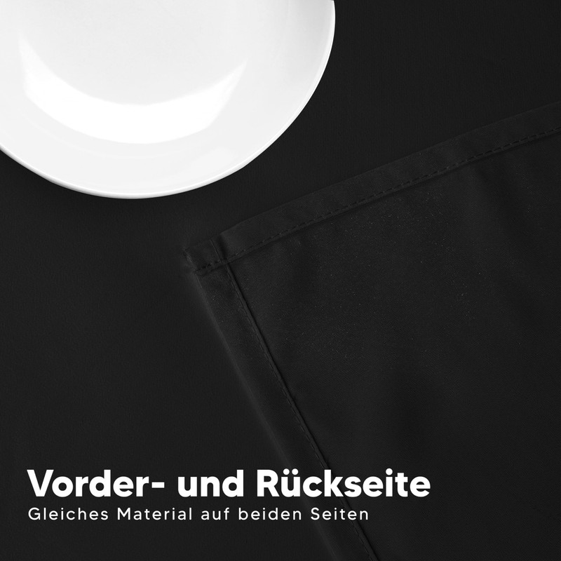 Utopia Kitchen Polyester Tablecloth 110 x 140 cm (Pack of