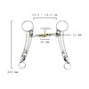 Equine Smile ES0115 Icelandic Bit Double Broken with Copper Stainless