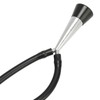 Fetal Stethoscope Monitoring Aluminum Alloy Soft Fetal Heart Stethoscope Black